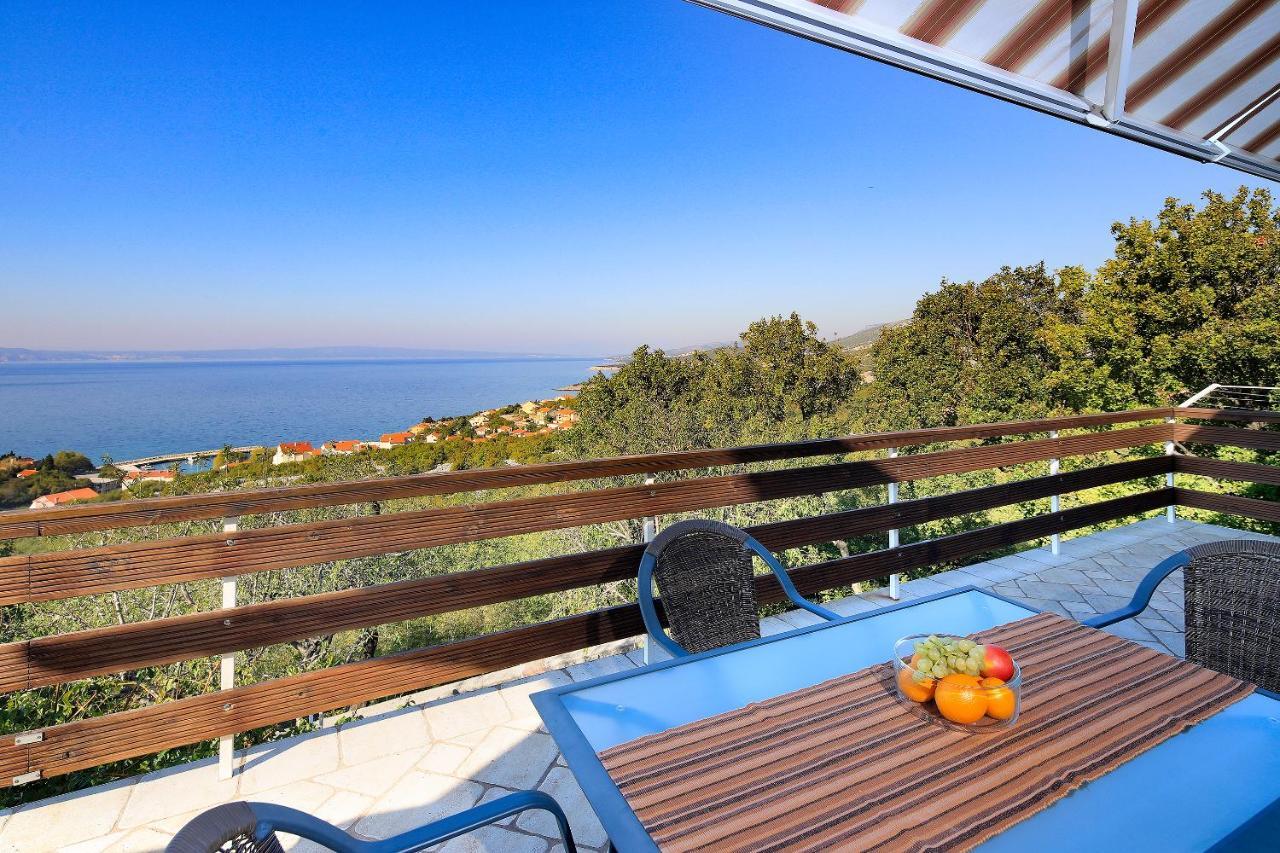 Apartment Vincent With Beautiful Sea View Terrace Klenovica Exterior photo